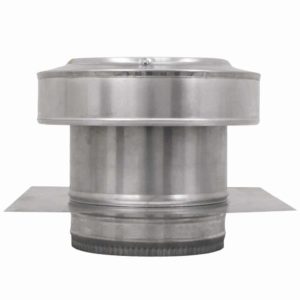 8 inch Roof Vent | Residential Round Back Roof Jack Vent Cap RBV-8-C4-TP