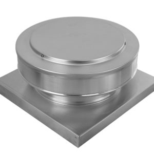 9 inch Roof Vent with Curb Mount Flange | Static Roof Vent - RBV-9-C2-CMF