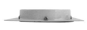 4 inch Diameter Round Soffit Vent - Mini Louver | RSV-4-WT - side