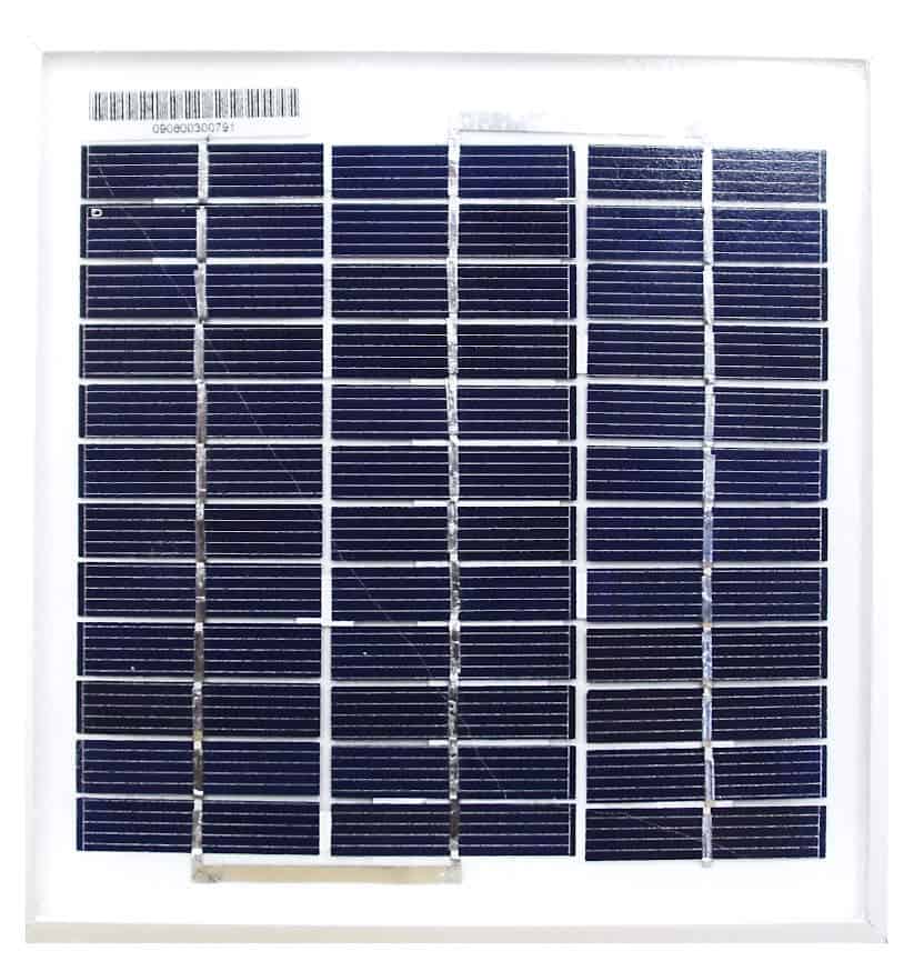 3 Watt Solar Panel Front