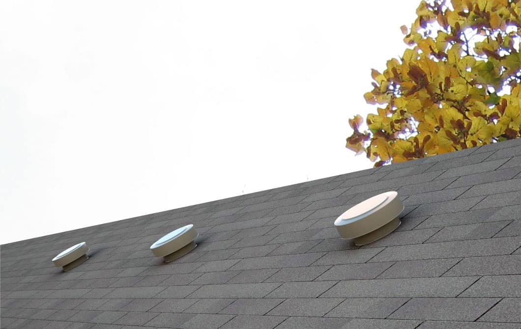 Static Vents on a Pitched Roof