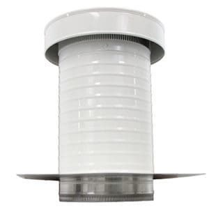 9 inch Commercial Roof Jack Vent Cap | 9 inch Roof Vent | KV-9-TP in White